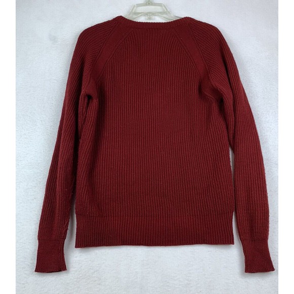 Vtg College Wear By Gepner Knit Pullover Texas A&M Sweater Size Small Red Maroon - Picture 6 of 6